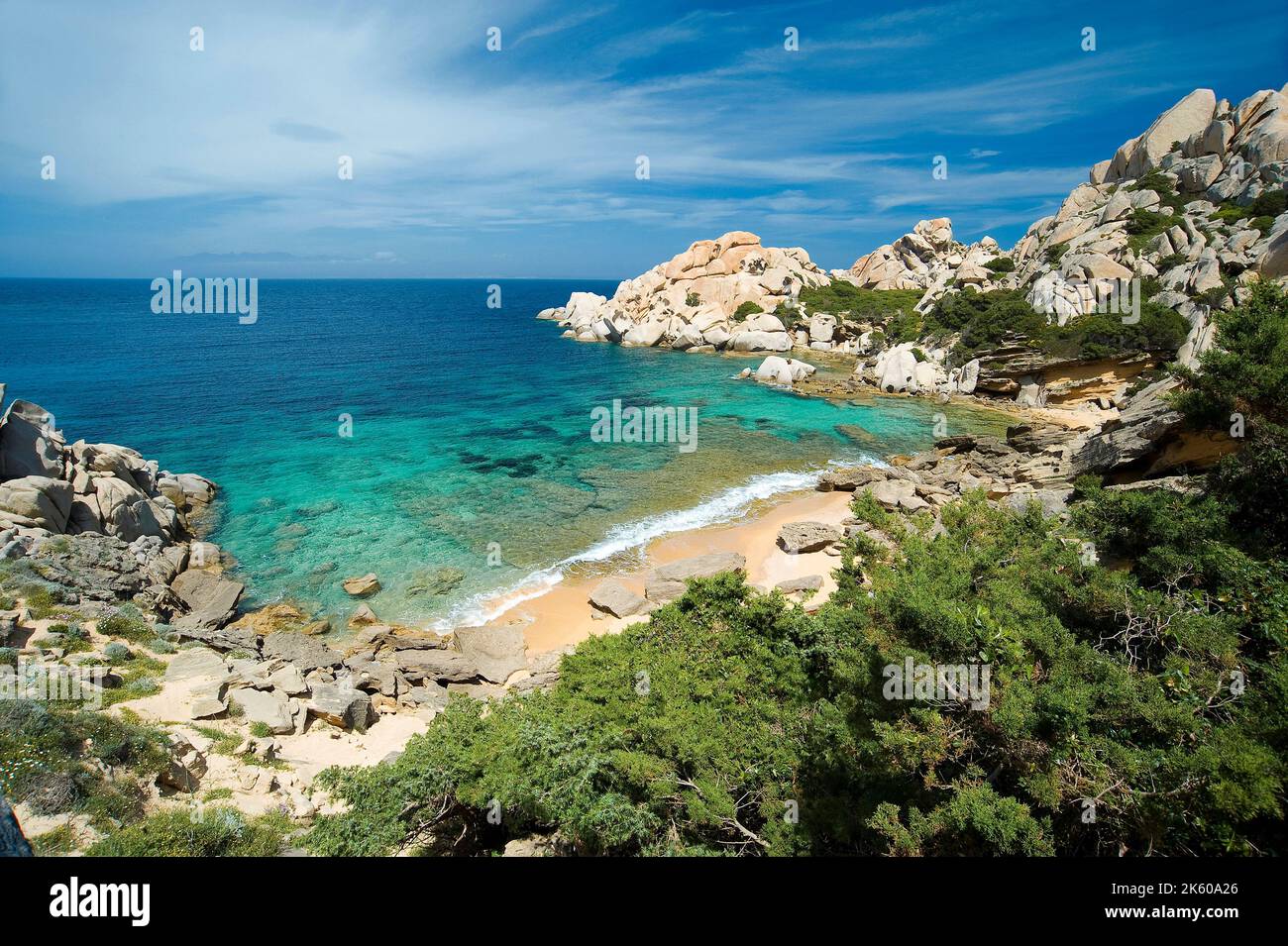 Cala Spinosa, Capo Testa, Santa Teresa di Gallura, Sardinia, Italy ...