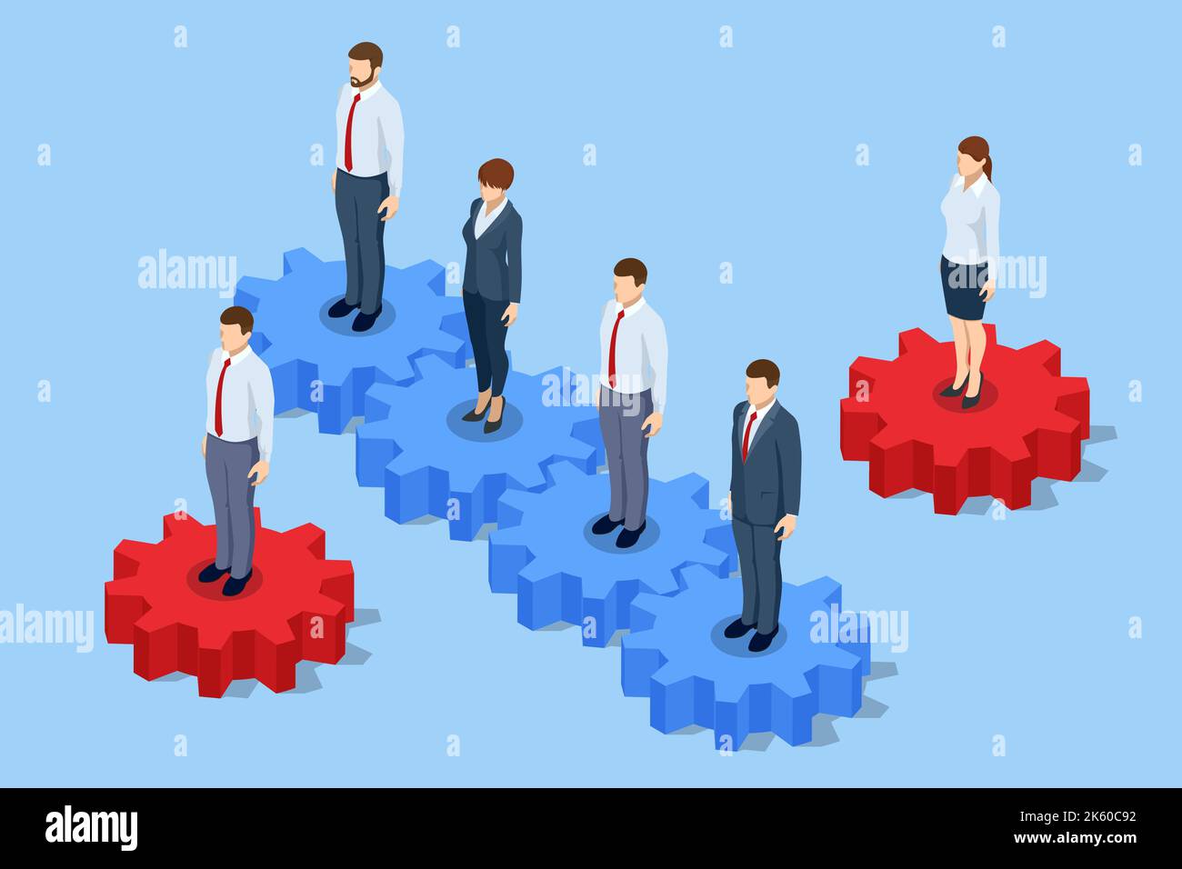 Staff cuts Stock Vector Images Alamy