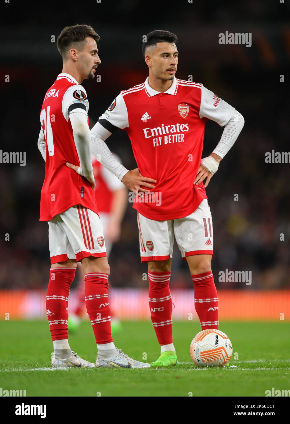 Arsenal line up 2022 hi-res stock photography and images