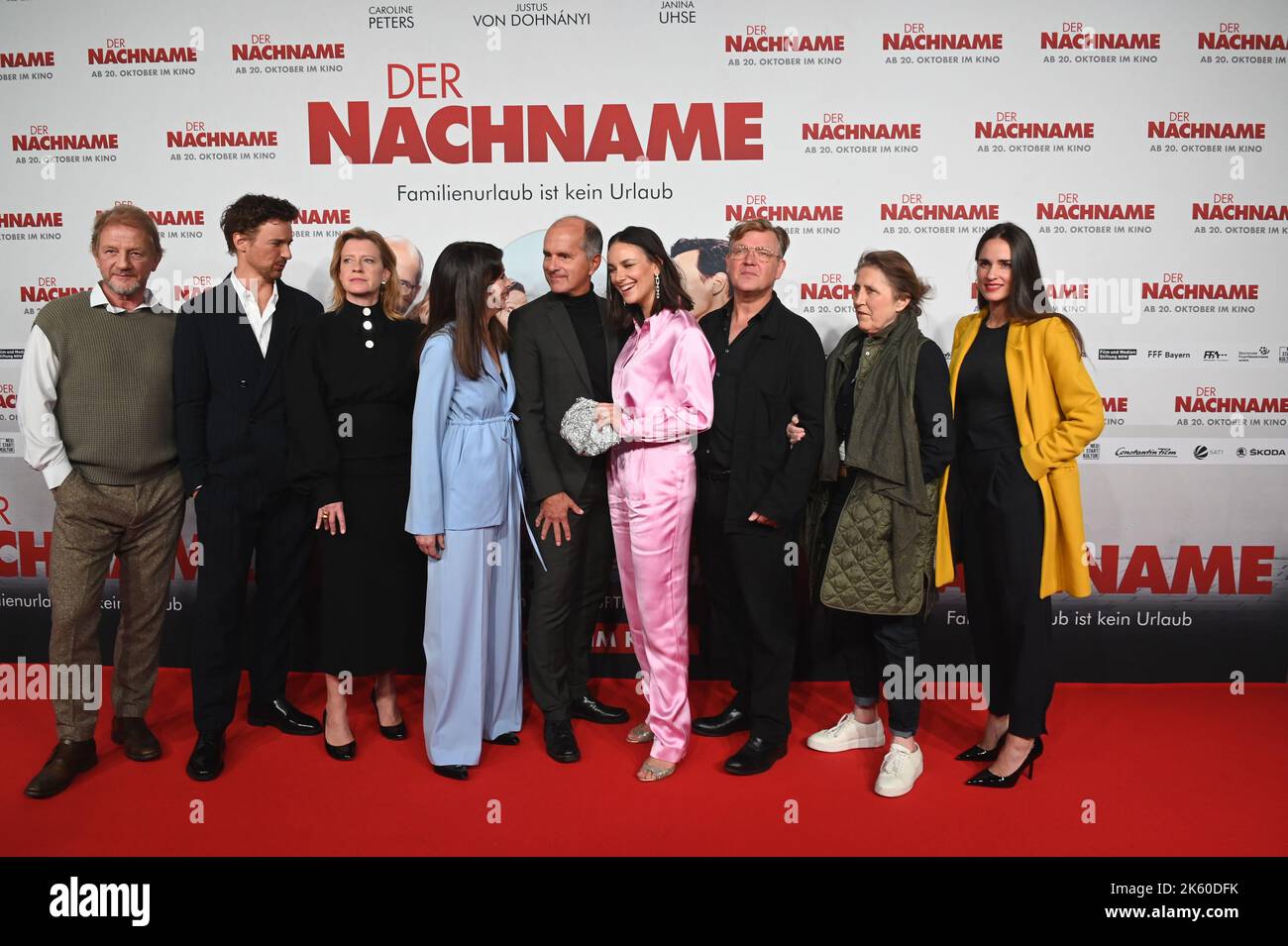 Cologne germany 09th oct 2022 director s nke wortmann actors