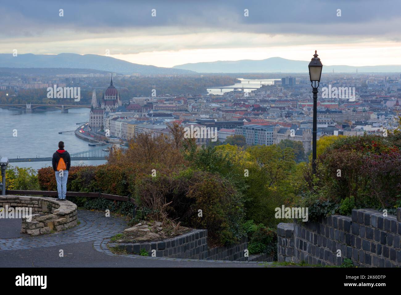 City budapest view from gellért hi-res stock photography and images - Alamy