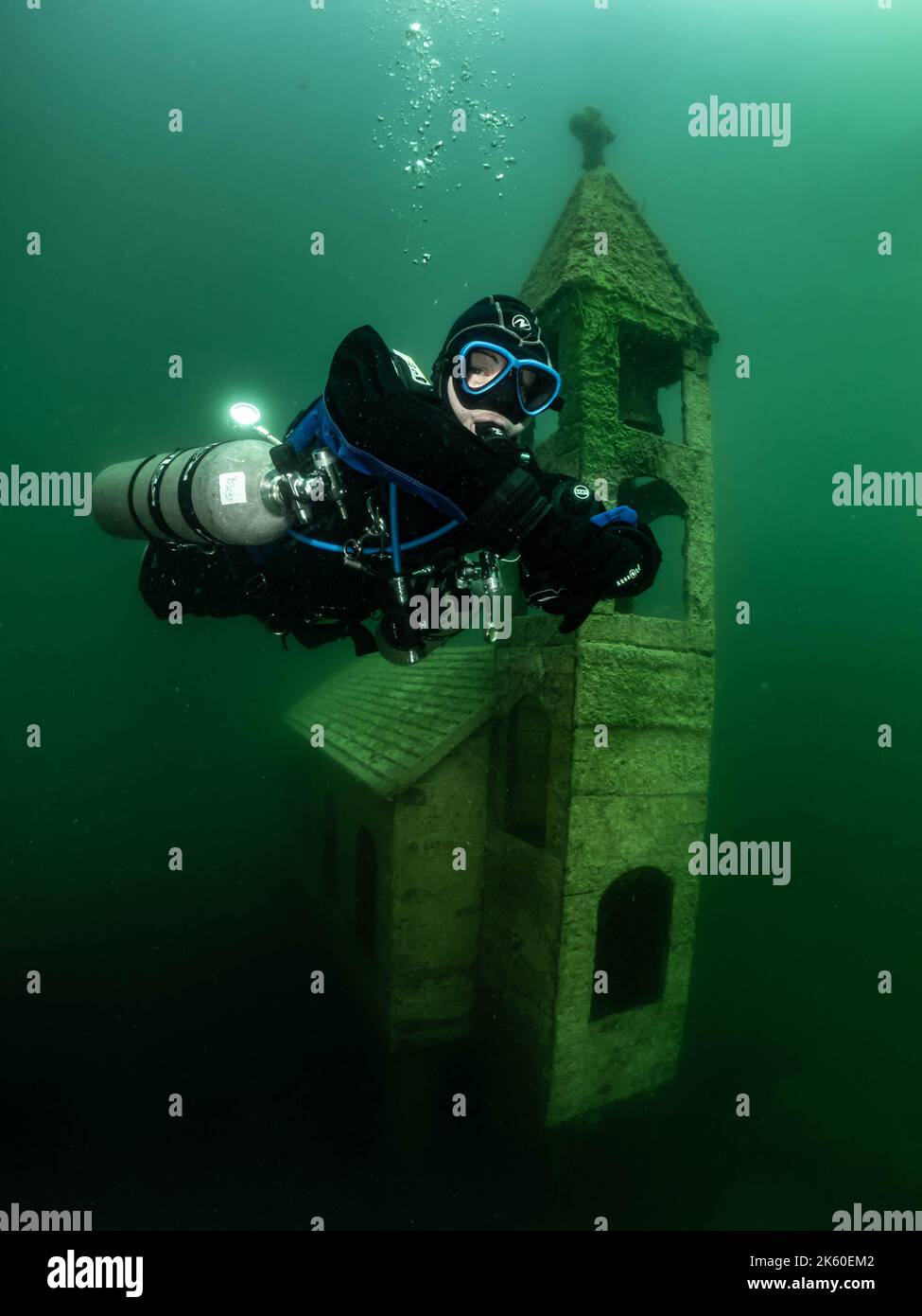 It is 15 meters under the surface of the water. Germany IMAGES REVEAL