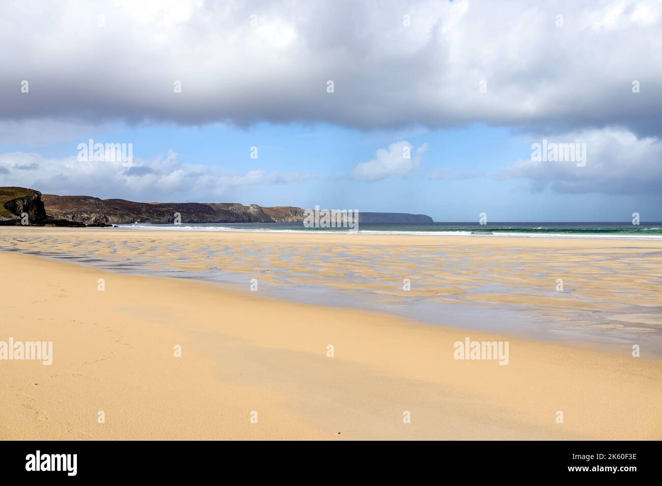 Traigh Mhòr Beach, Isle of Lewis Stock Photo