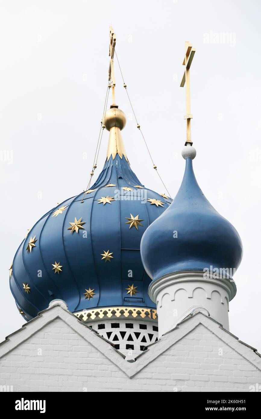 Russian Saint Procopius orthodox church in Hamburg, Germany Stock Photo