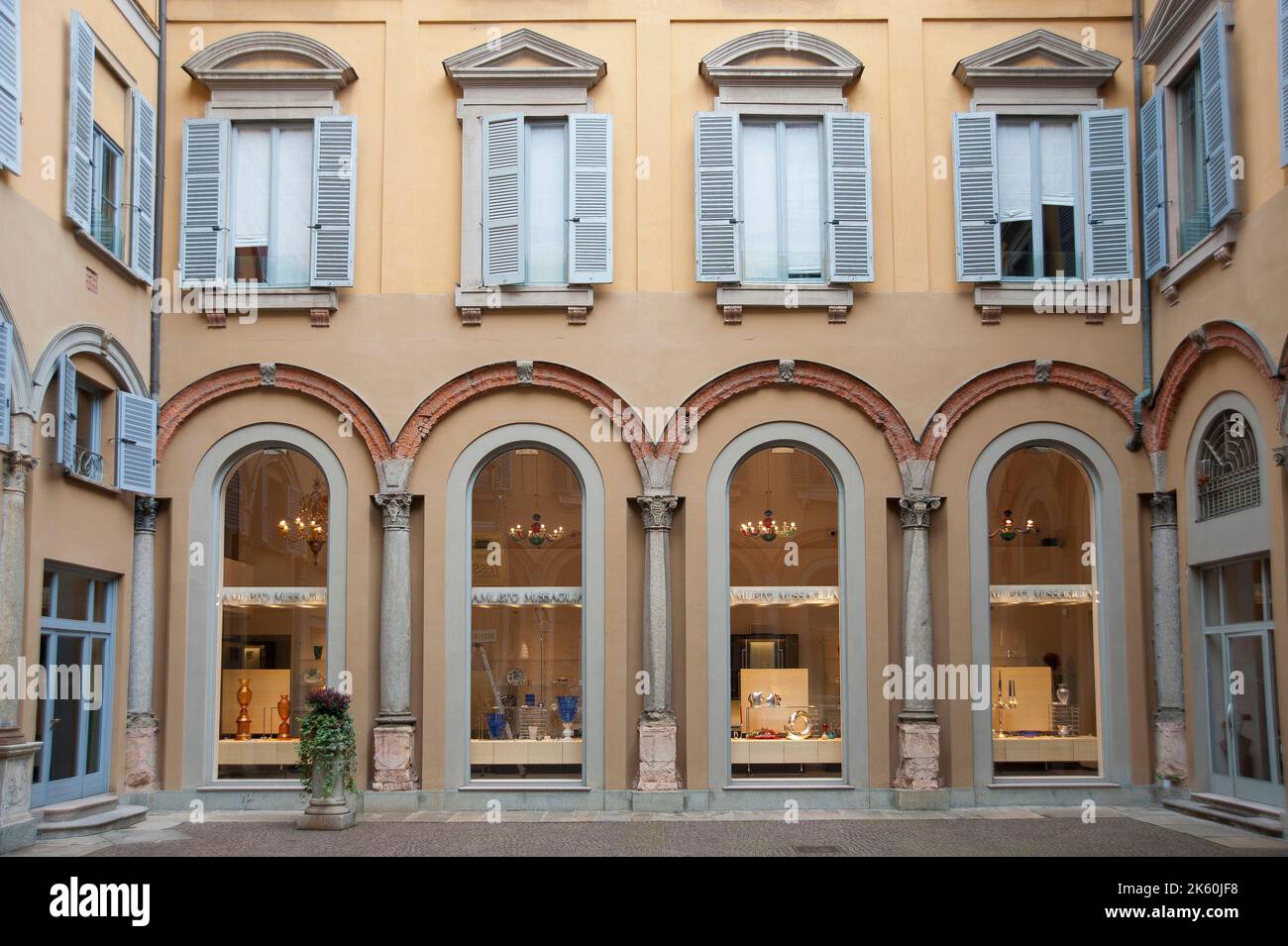 Amleto Missaglia store, Brera district, Milano, Lombardy, Italy, Europe Stock Photo