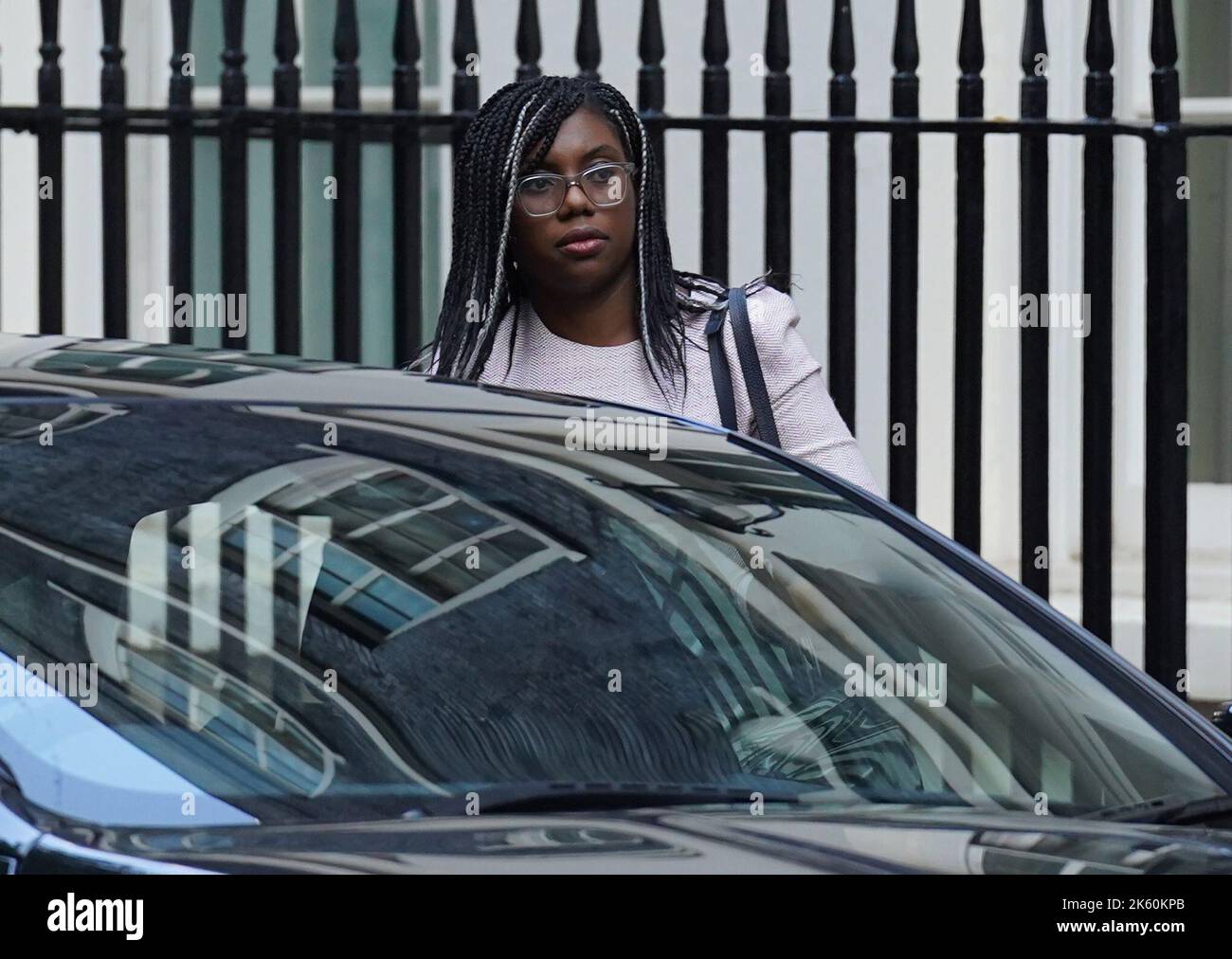 Secretary Of State For International Trade Kemi Badenoch Leaves A ...