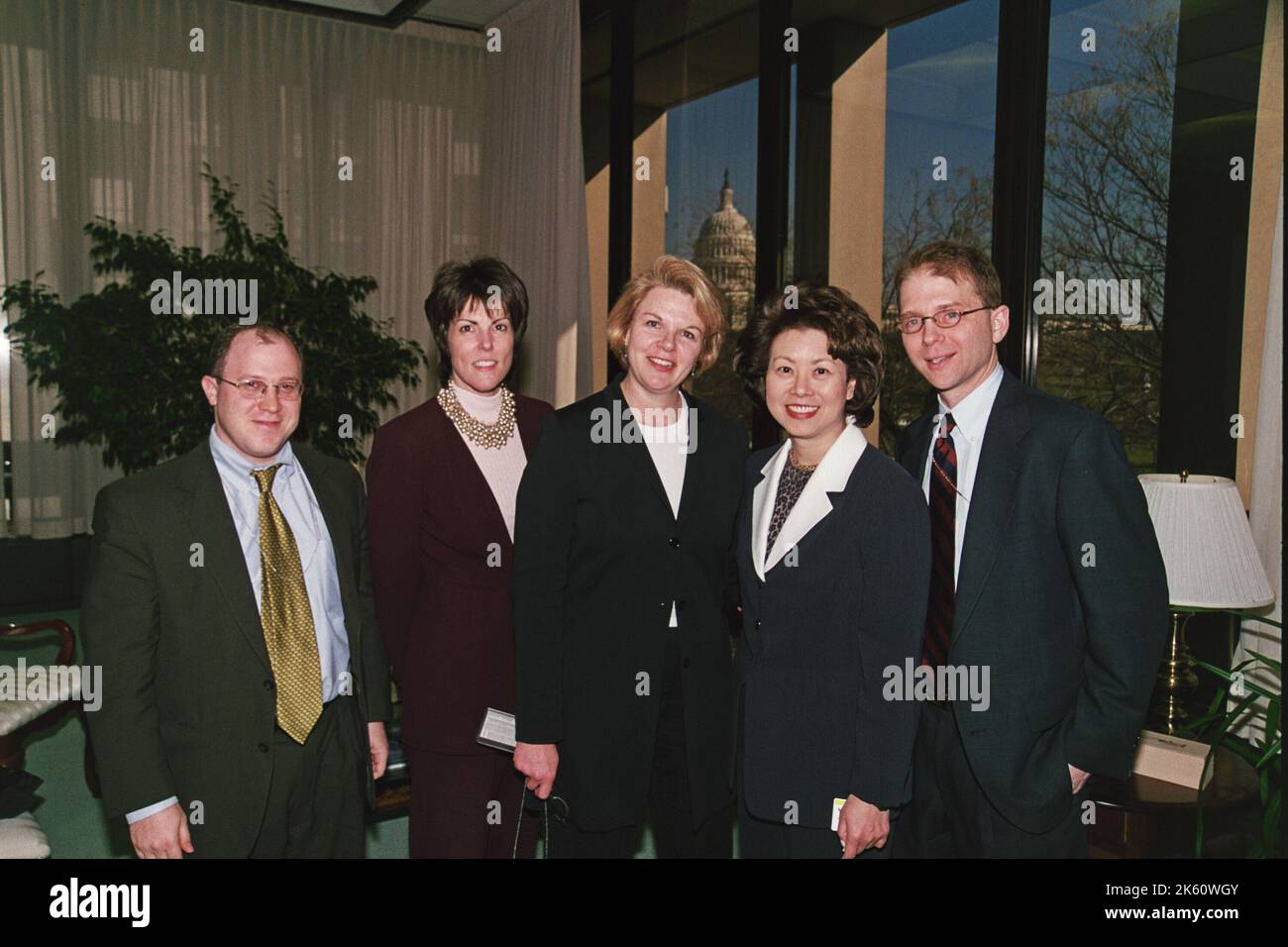 Office of the Secretary Secretary Elaine Chao meeting with Margaret