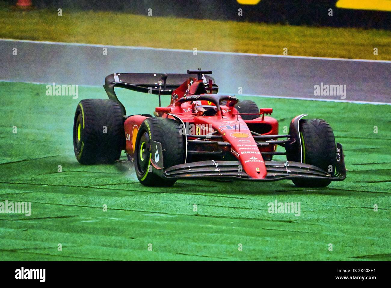 16 LECLERC Charles (mco), Scuderia Ferrari F175, action during the