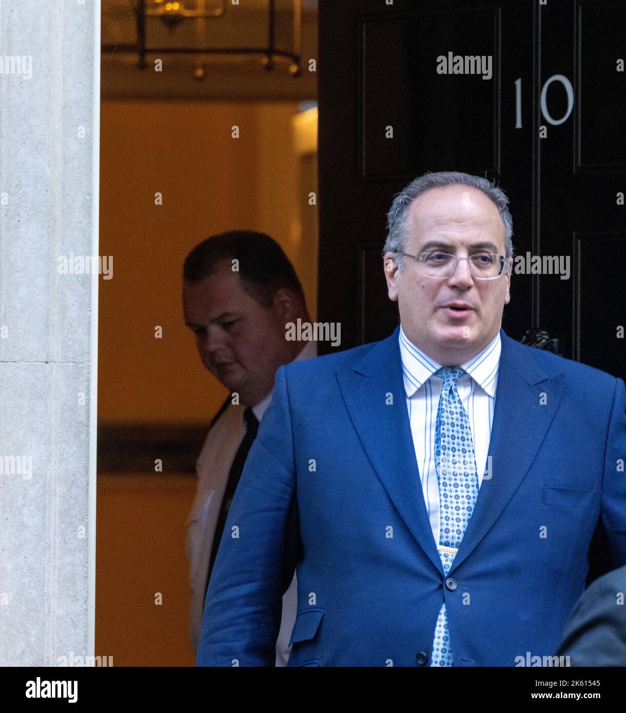 London, UK. 11th Oct, 2022. Michael Ellis, Attorney General leaves a cabinet meeting at 10 Downing Street London. Credit: Ian Davidson/Alamy Live News Stock Photo