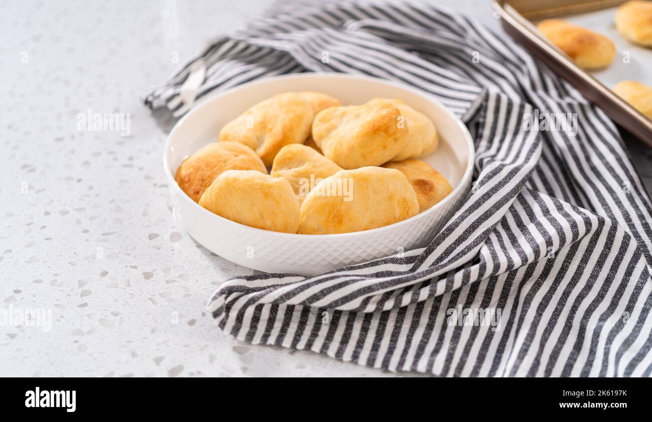 Homemade naan dippers Stock Photo Alamy