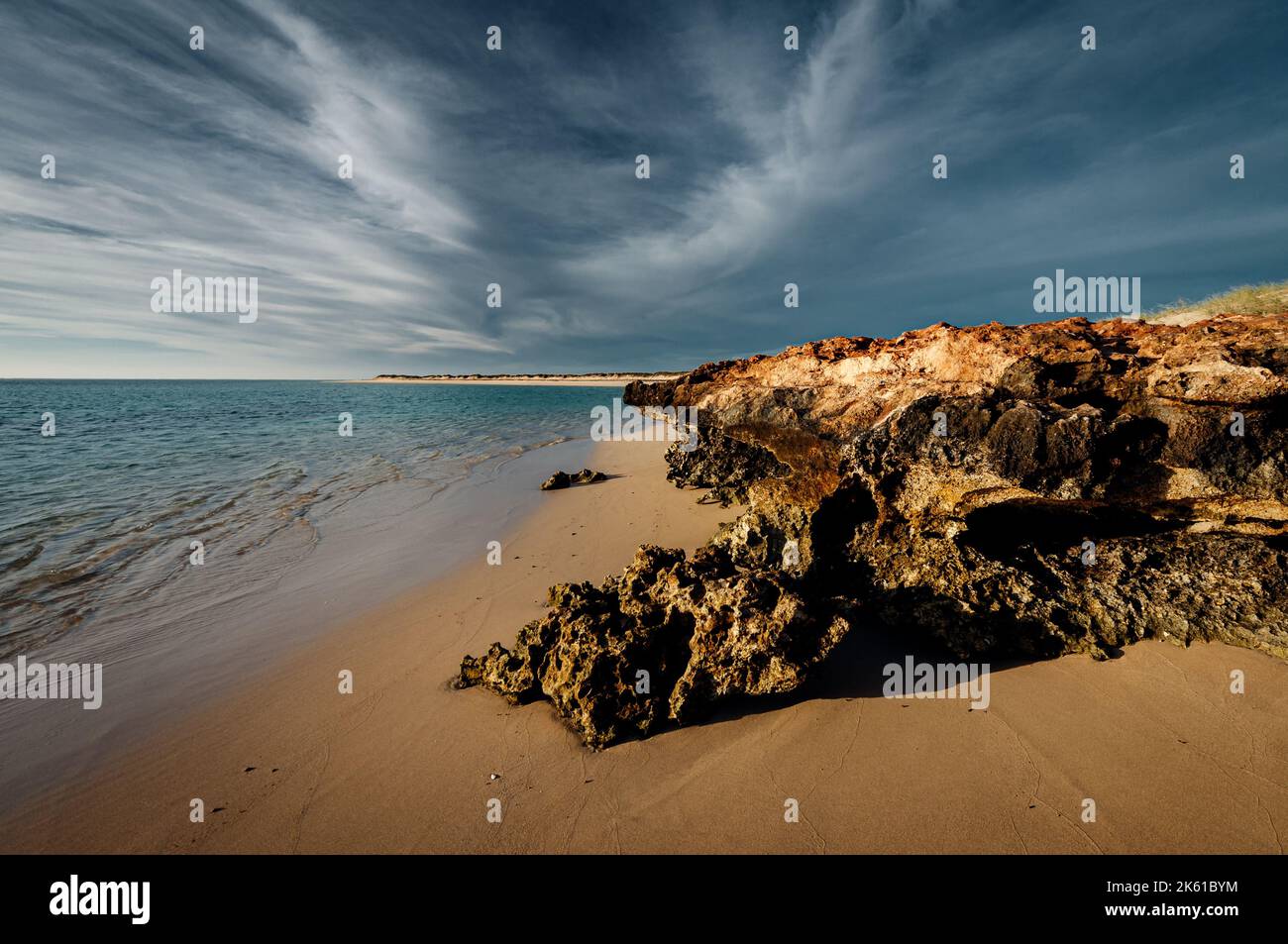 Cape Ranges Mountains Beautiful Osprey Bay in Cape Range National Park Stock Photo - Alamy