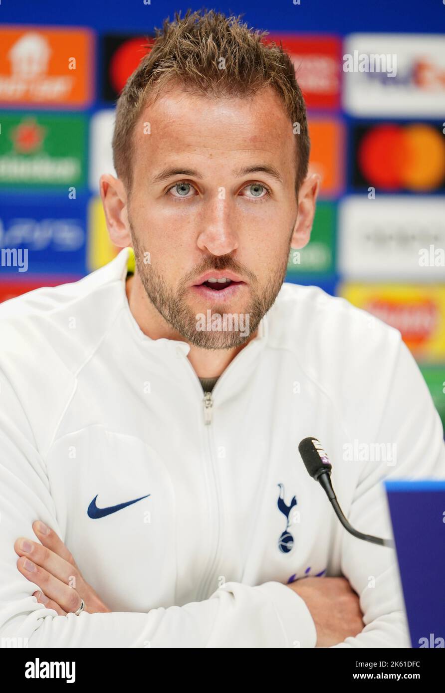 Tottenham Hotspur's Harry Kane During The Press Conference At The ...