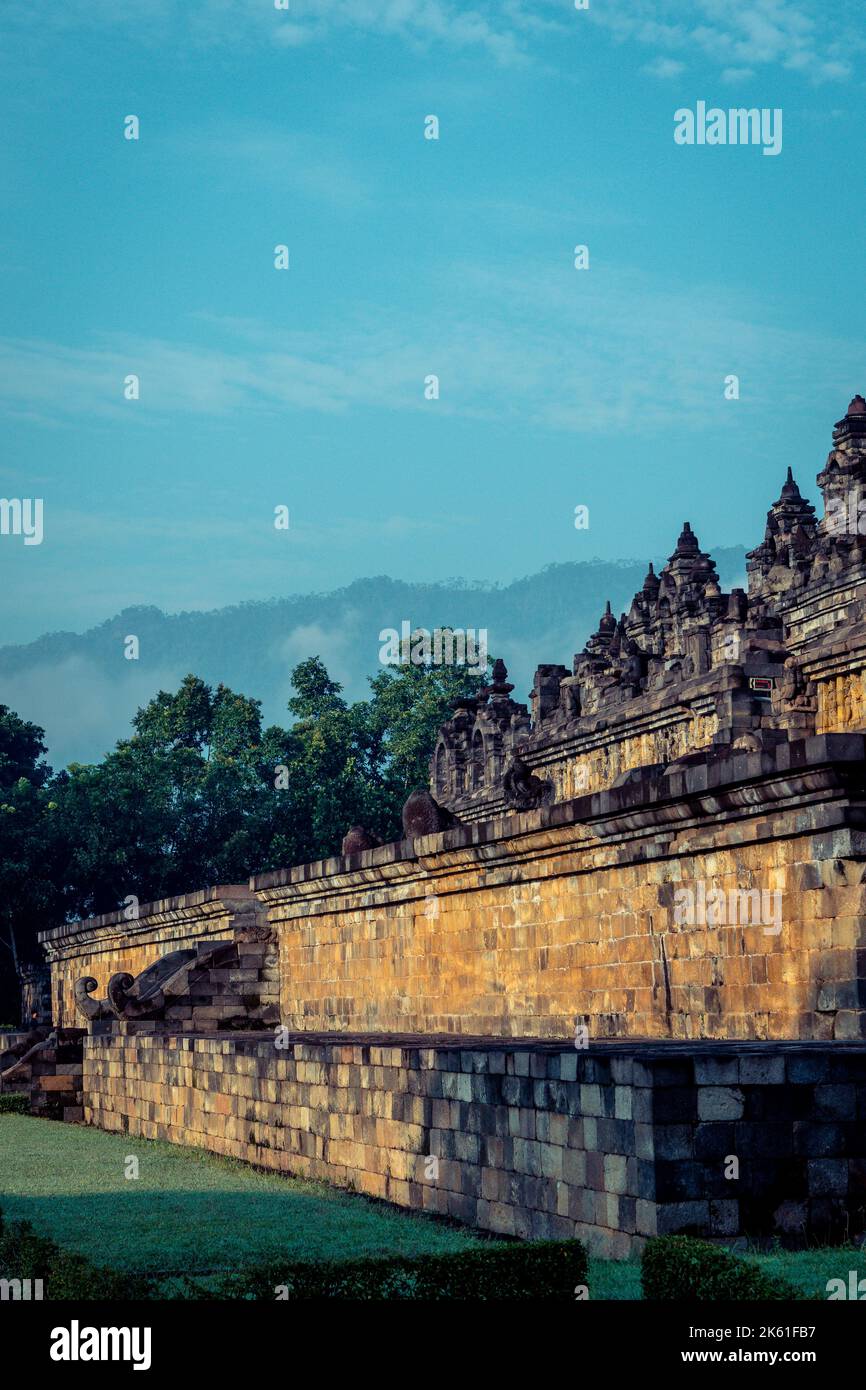 Borobudur Temple Largest Buddhist Monument In The World near Muntilan