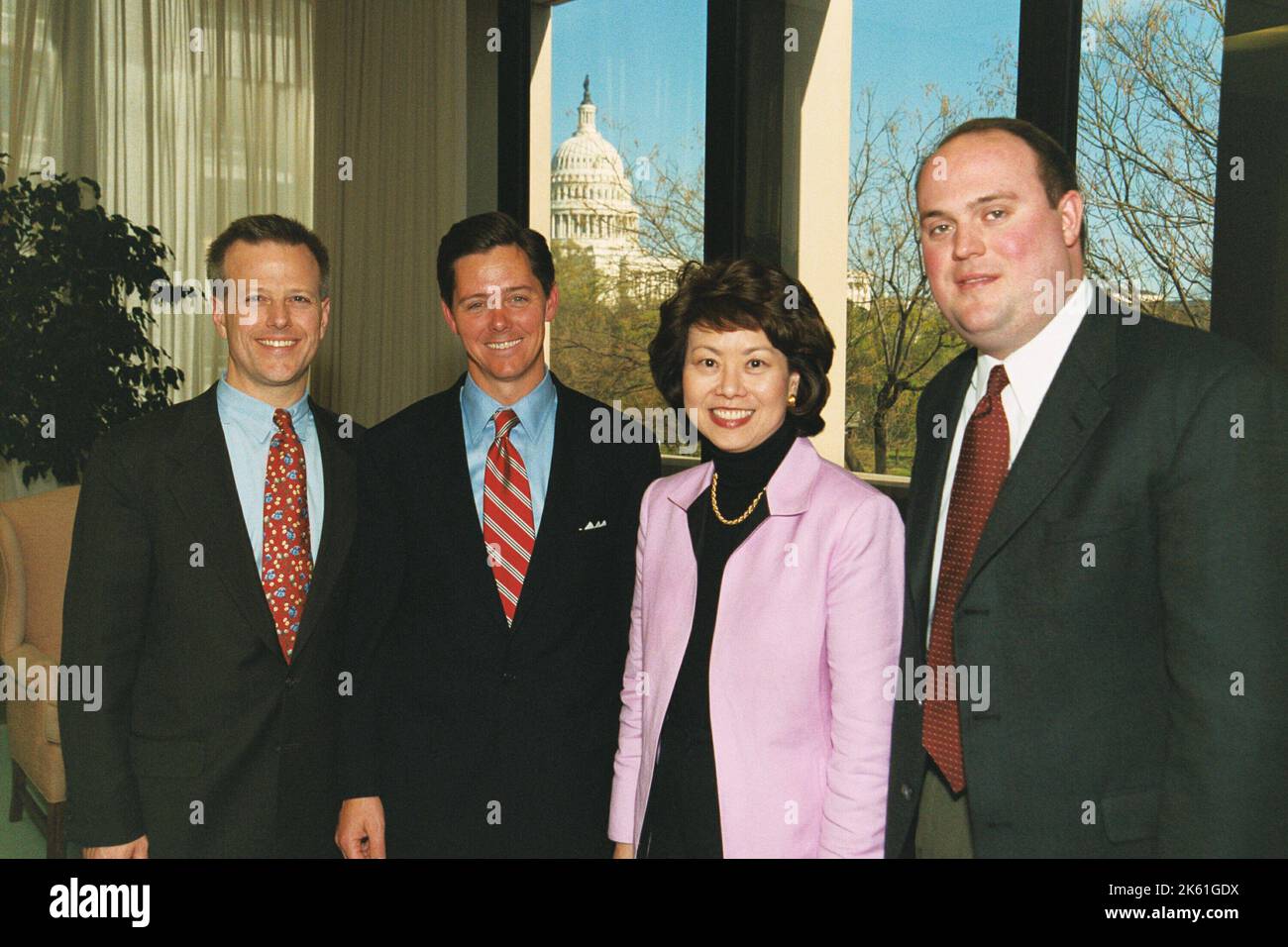 Office of the Secretary - Secretary Elaine Chao with Ralph Reed Stock ...
