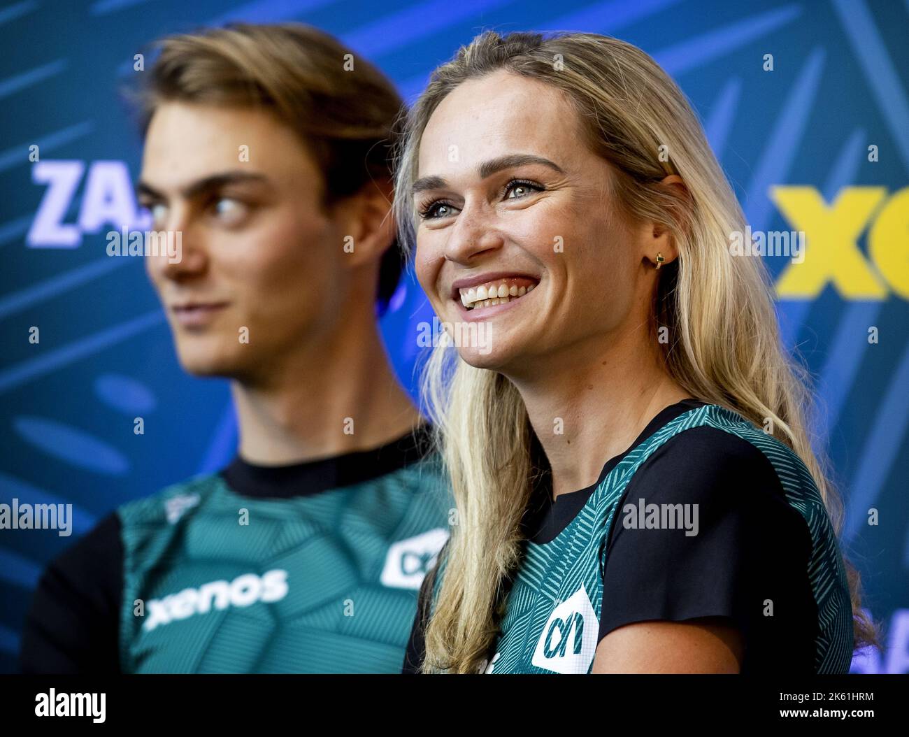 ZAANDAM Ice skater Irene Schouten during the official team