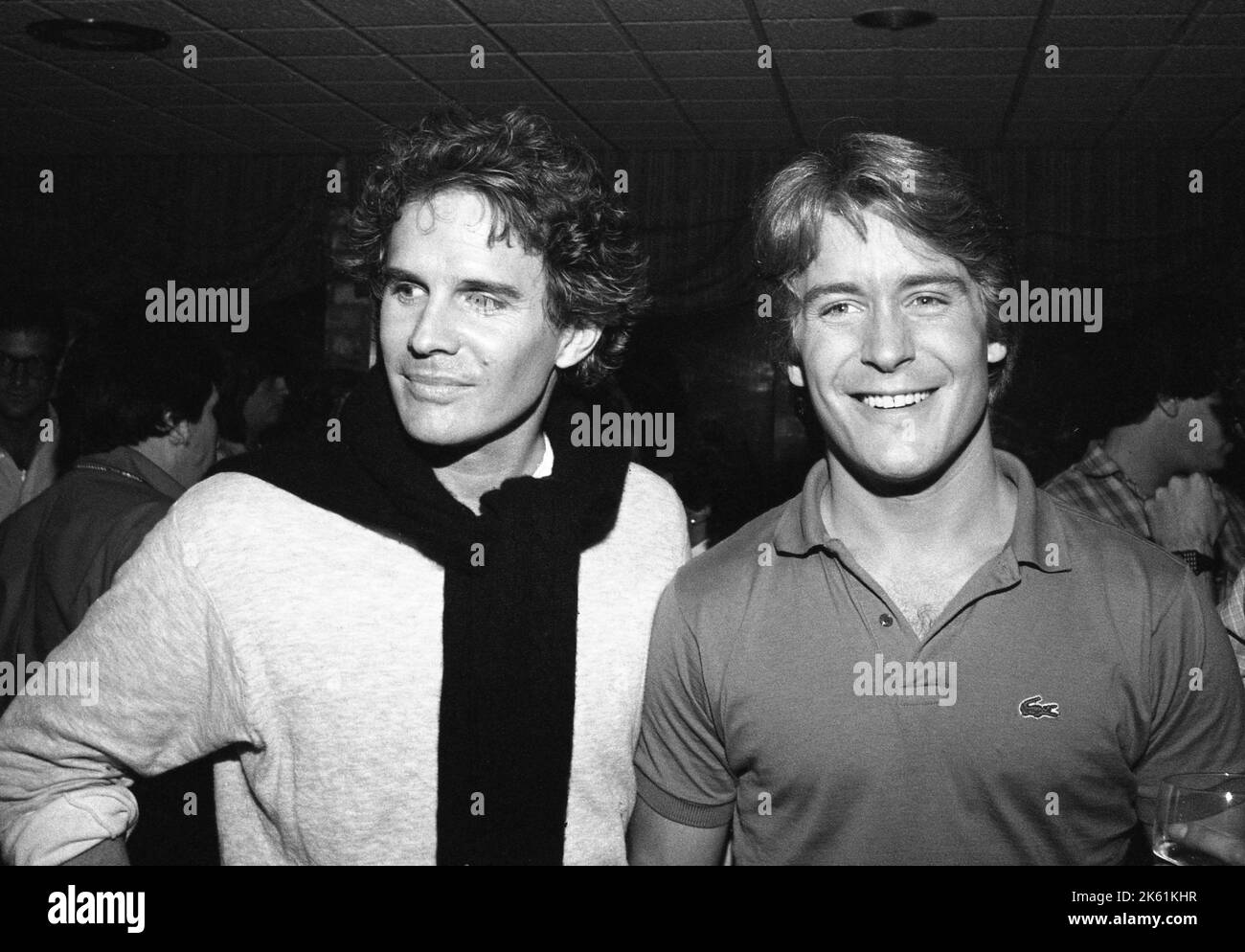 Dack Rambo and Lawrence Lau at the Family Feud All-Star prime time