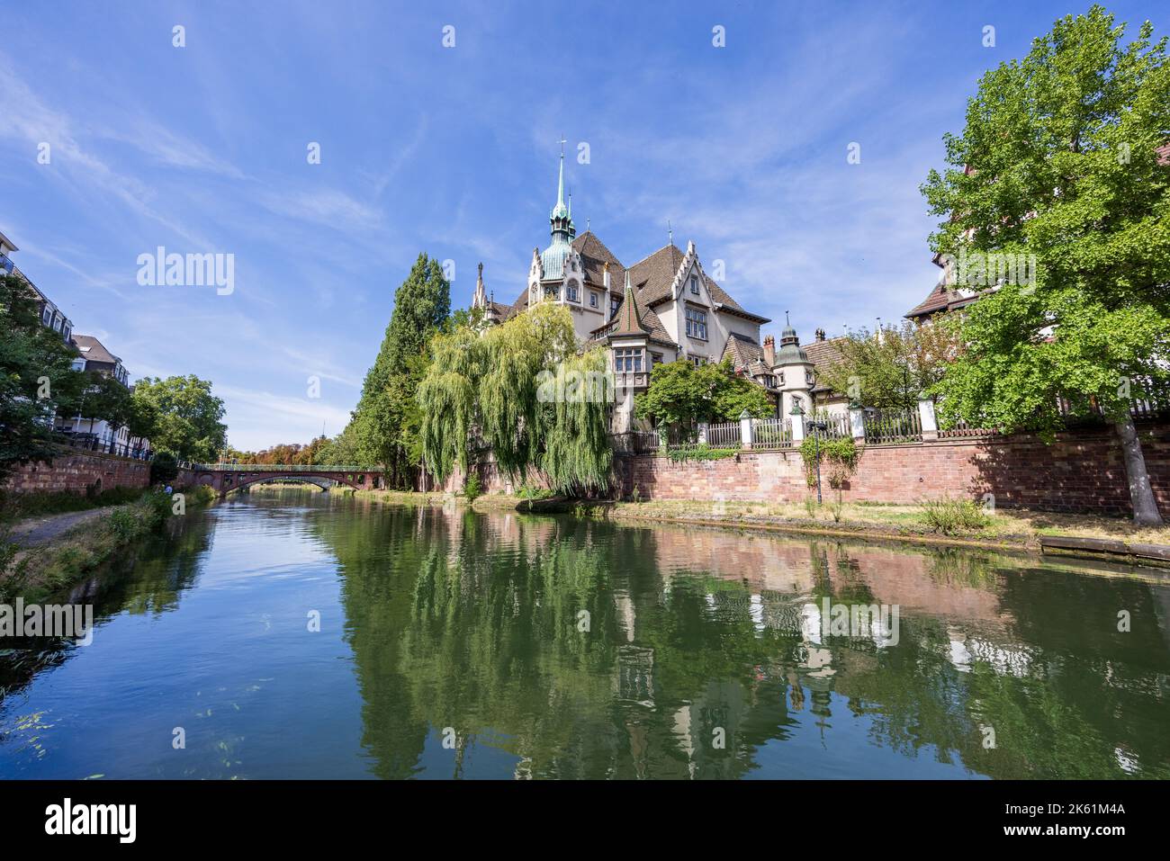 Lycee International les Pontonniers in Strasbourg Stock Photo