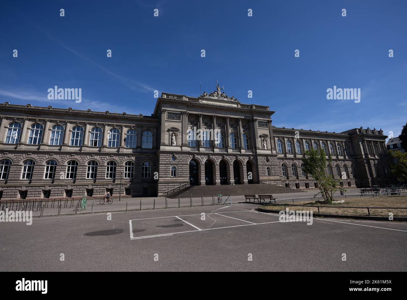 Strasbourg University Palace Stock Photo Alamy