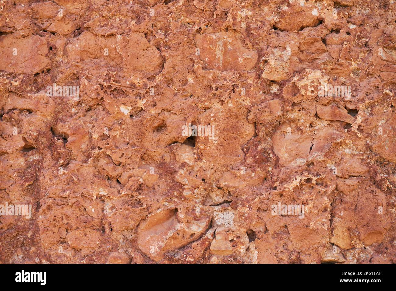 Abstract desert rock surface with horizontal patterns hi-res stock ...