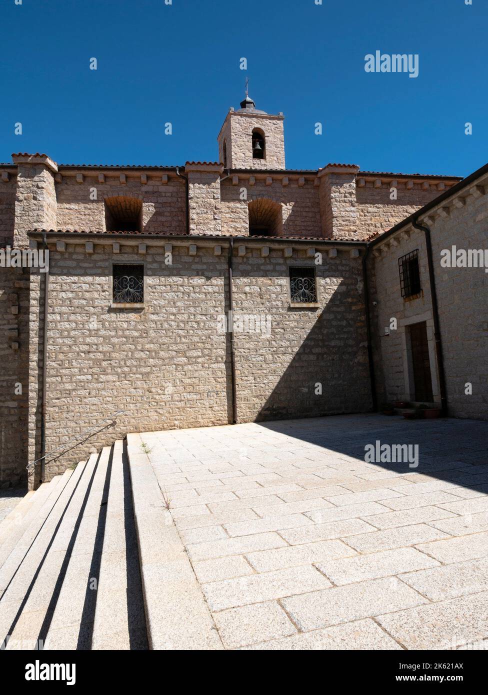 Oratorio del Rosario, Calangianus, Sardinia, Italy. Stock Photo