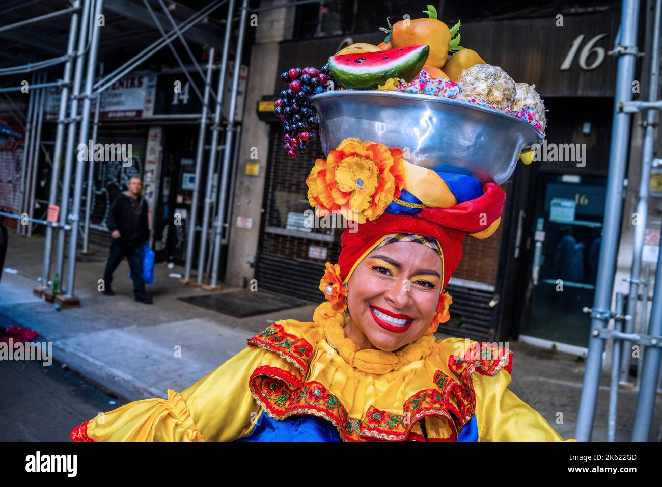 New York, New York, USA. 10th Oct, 2022. The Hispanic Day Parade NYC is ...