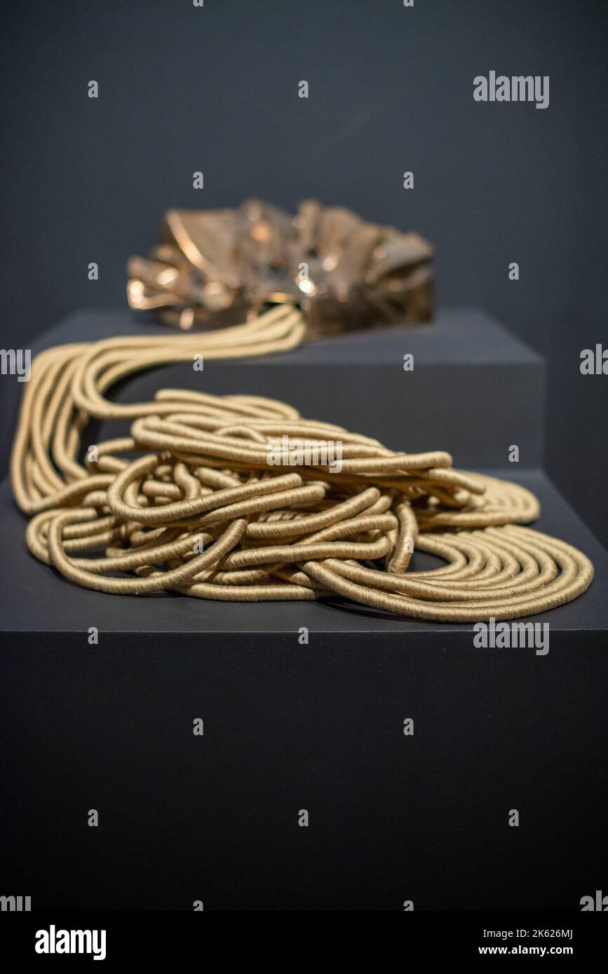 Novelist and poet barbara chase riboud on display at serpentine hi-res ...