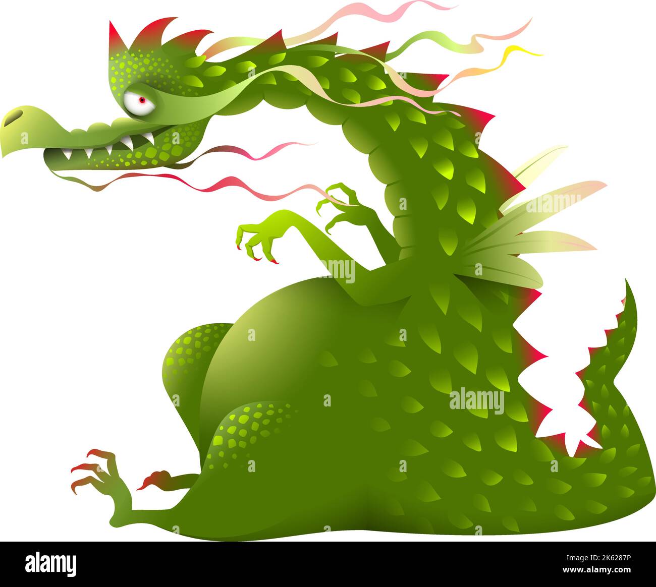 dragon-monster-funny-character-creature-for-kids-stock-vector-image