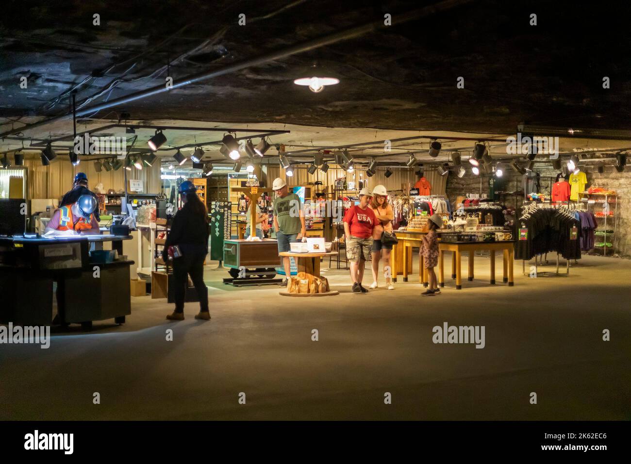 Hutchinson, Kansas An underground souvenir store in the Strataca