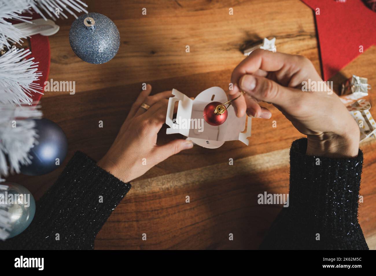 Images for a decorated white christmas tree
