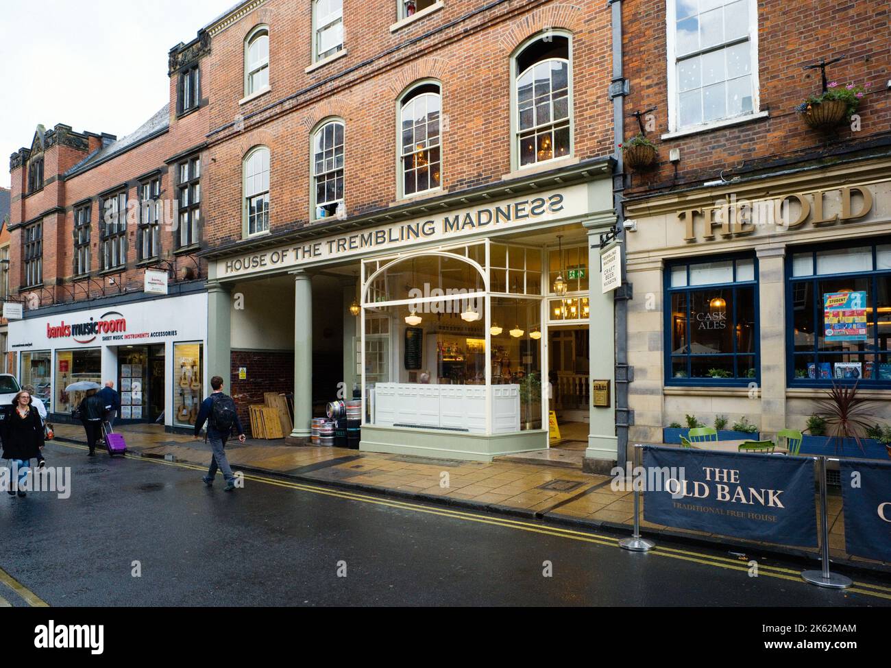 House of the trembling madness bar and restaurant in Stonegate, York Stock Photo
