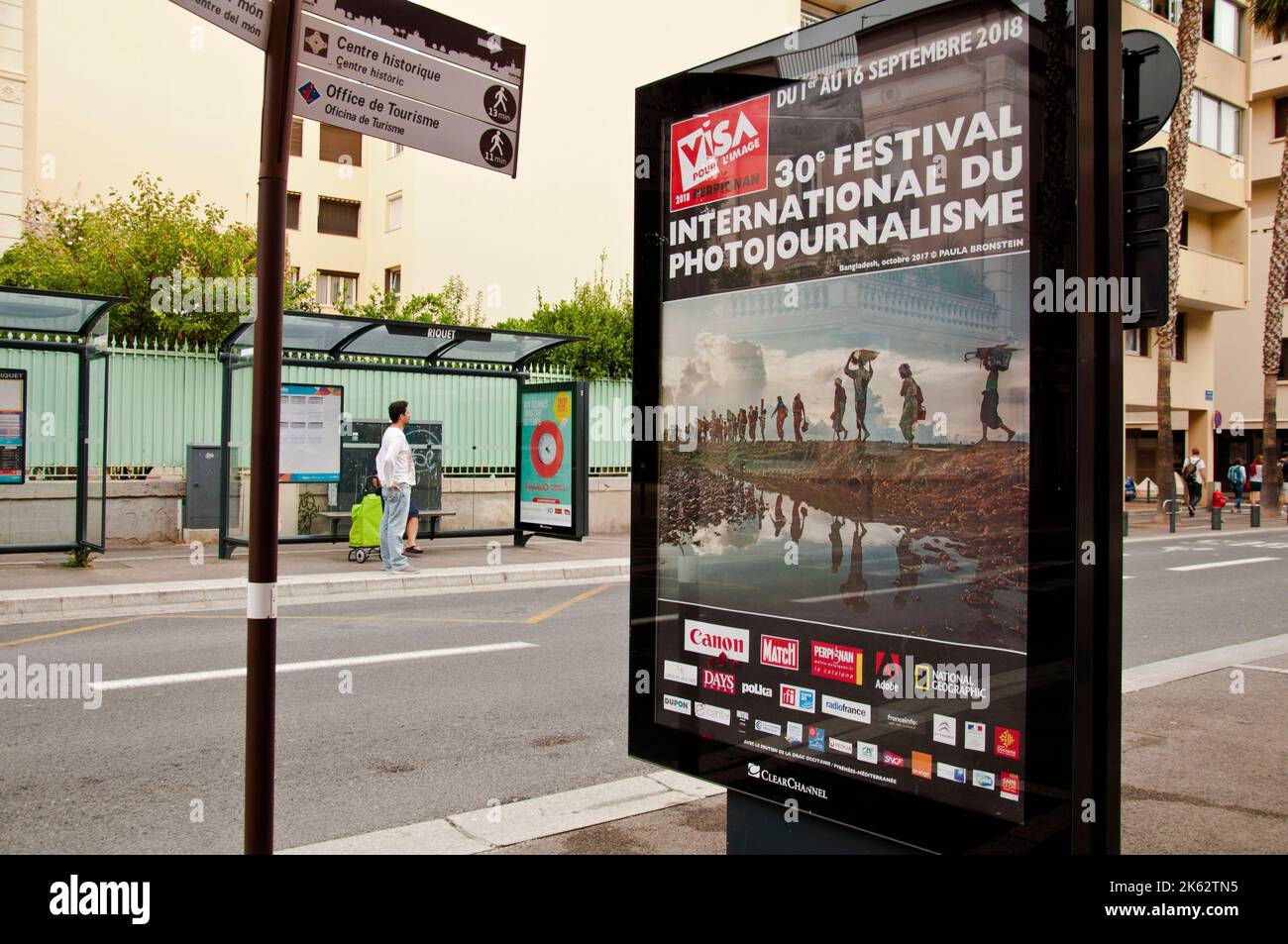 2018 Festival Visa pour l'Image, the most important International Festival  of Journalism in Perpignan, Occitanie, France Stock Photo - Alamy