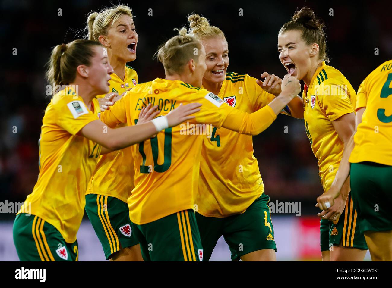 ZURICH, SWITZERLAND 11 OCTOBE 2022 Wales' Rhiannon Roberts with