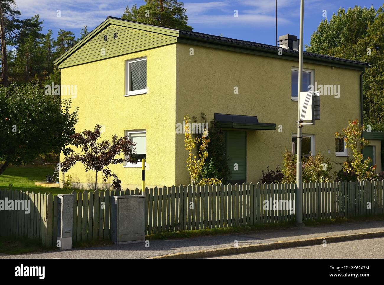Swedish housing, Stockholm in Sweden Stock Photo Alamy