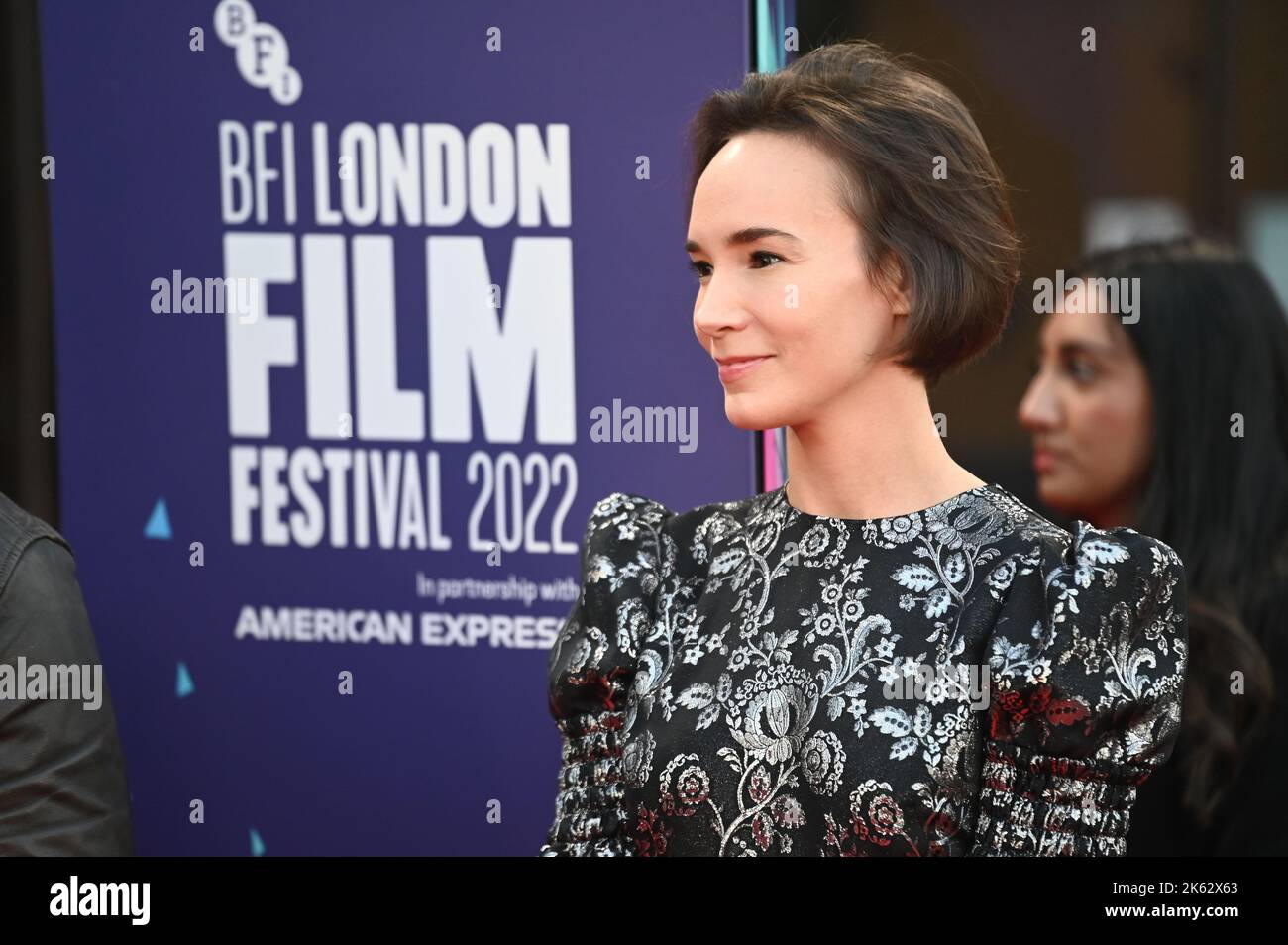 London, UK. 11th Oct, 2022. Alice George Lloyd arrive at the, The Whale - UK Premiere - BFI London Film Festival’s on 11 October 2022, England, London, UK. Credit: See Li/Picture Capital/Alamy Live News Stock Photo