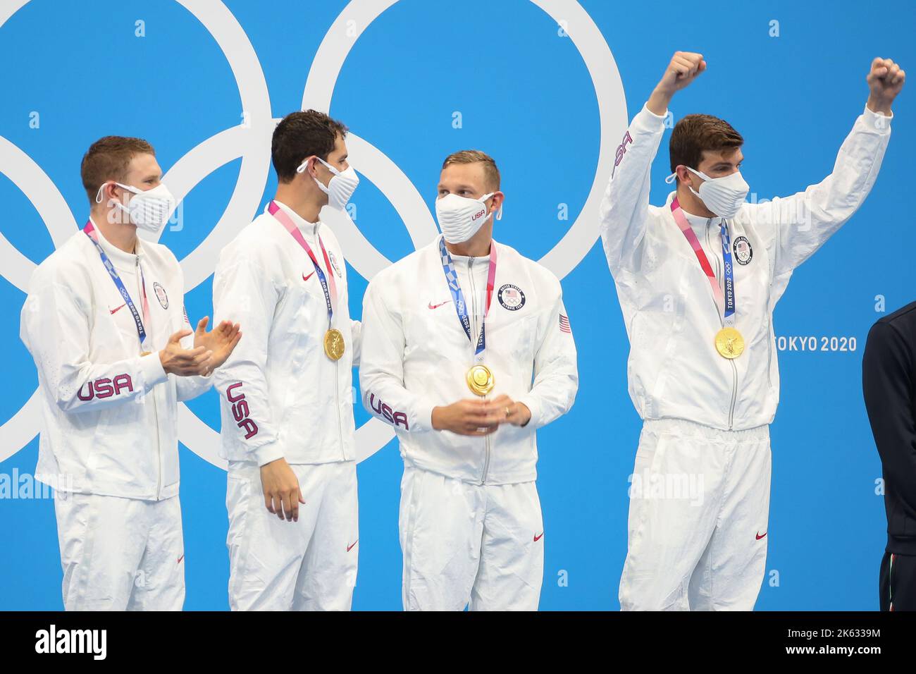 AUGUST 1st, 2021 TOKYO, JAPAN Ryan MURPHY, Michael ANDREW, Caeleb