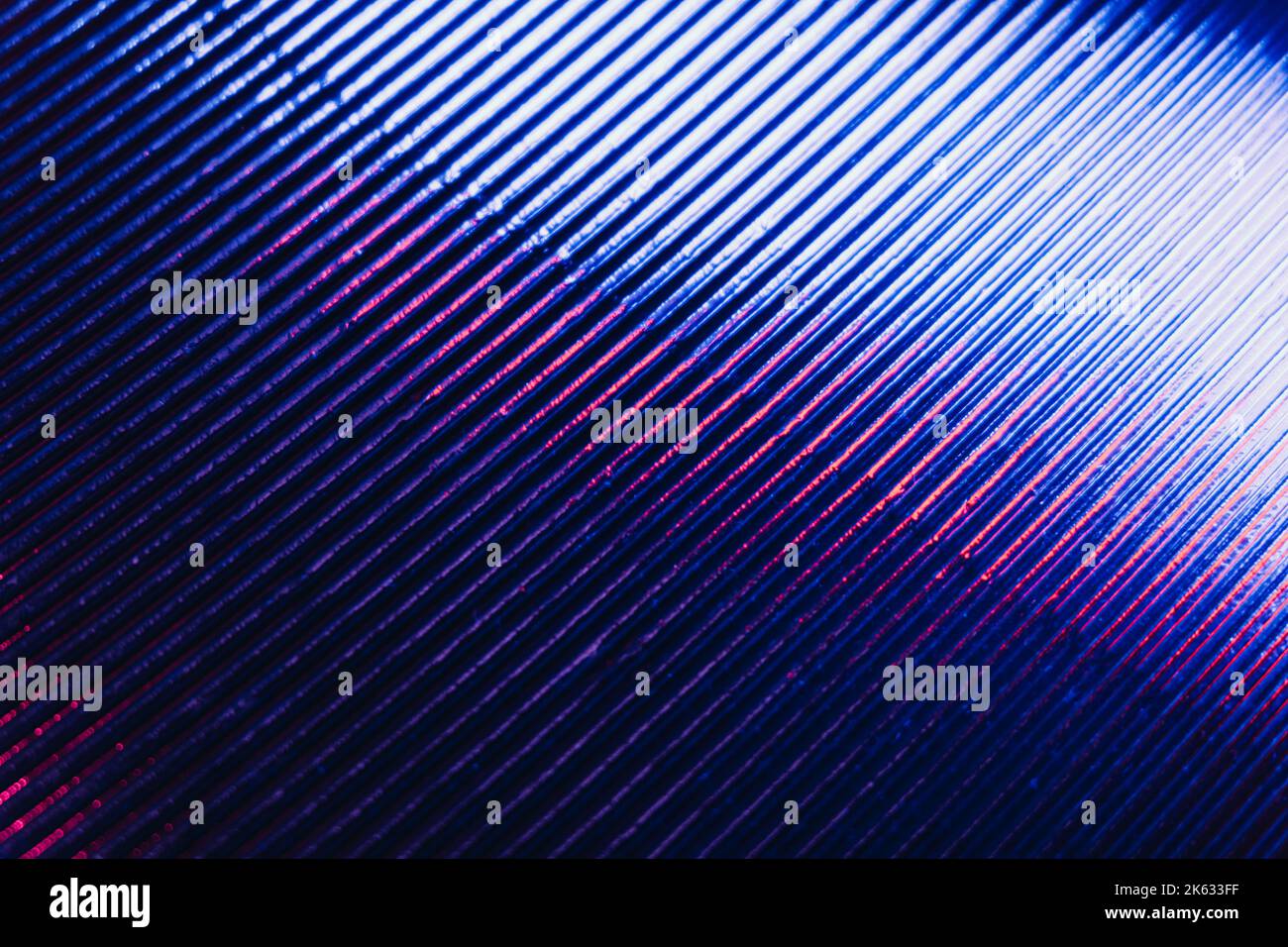 holographic background ridged texture iridescent Stock Photo
