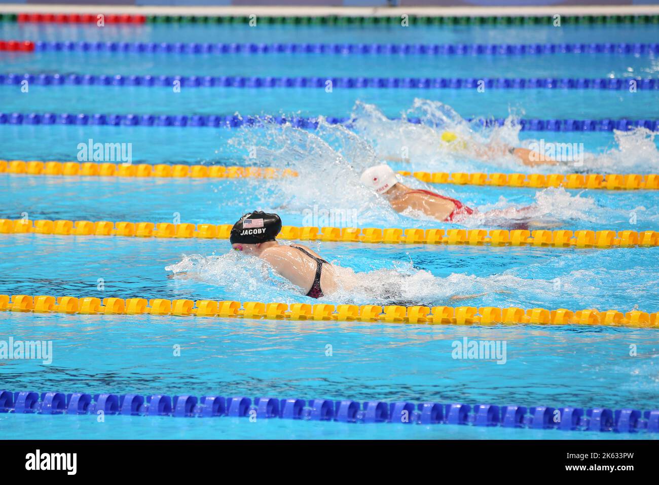 AUGUST 1st, 2021 - TOKYO, JAPAN: Lydia JACOBY of USA swims the 100m ...