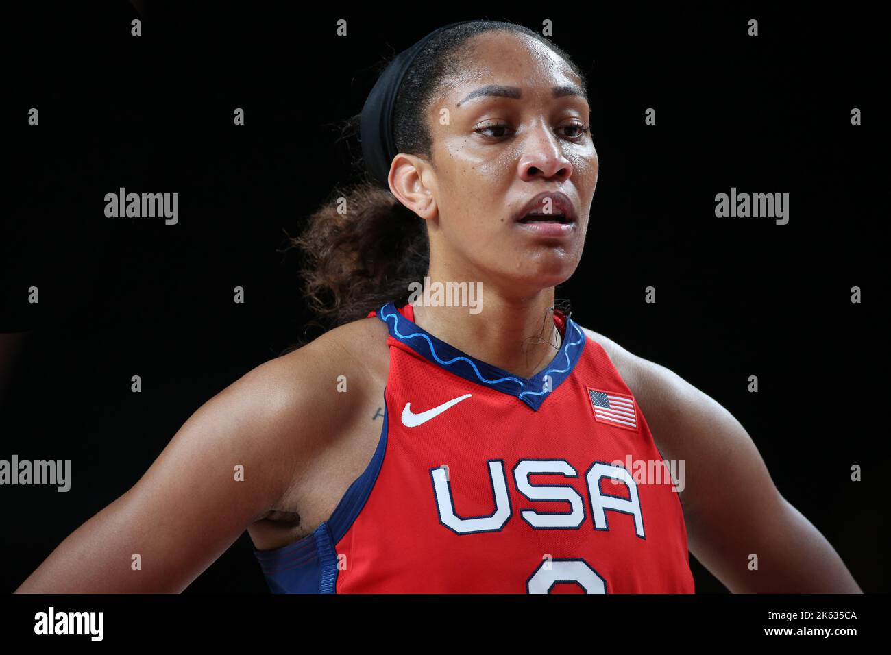 JULY 25th, 2021 SAITAMAN, JAPAN A'Ja WILSON 9 of United States in