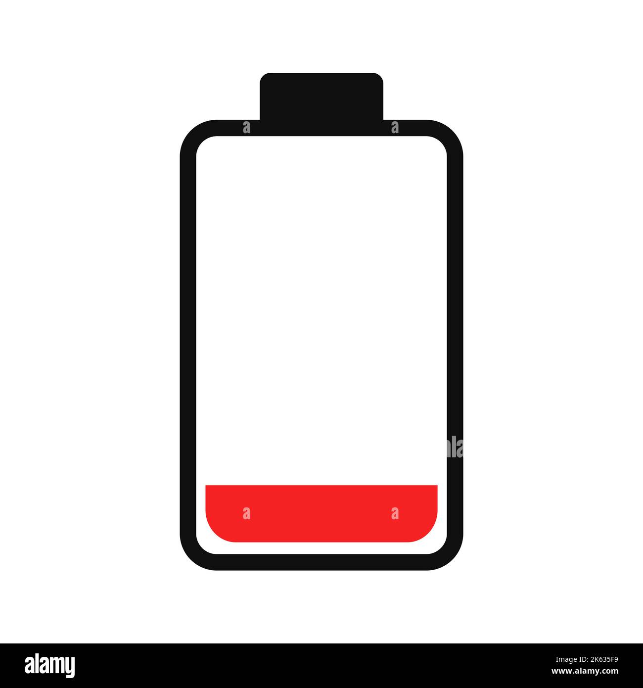 Battery charge status . Icon phone battery energy levels and power