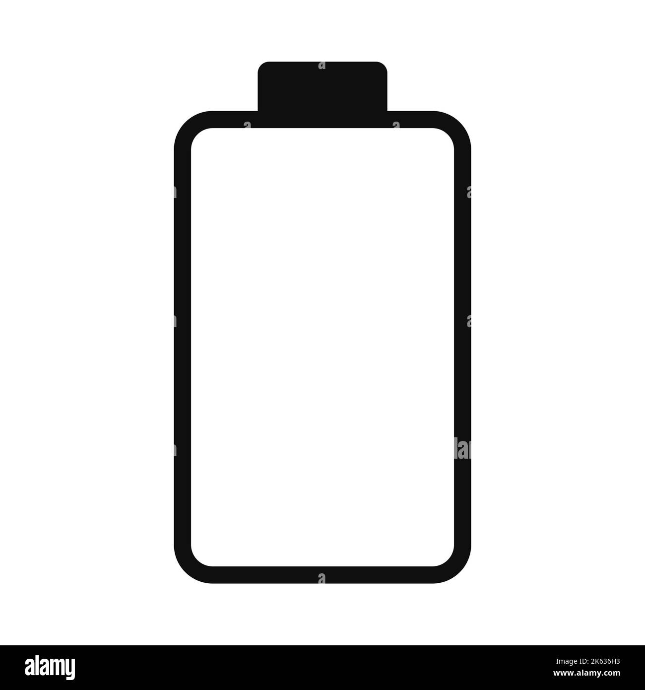 Battery charge status . Icon phone battery energy levels and power indicator. Recharge battery