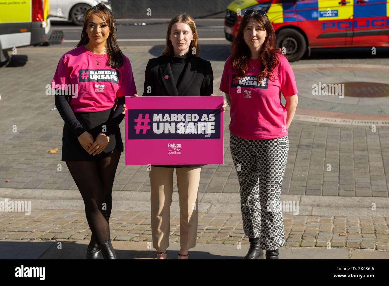 Raising awareness of domestic abuse hi-res stock photography and images ...