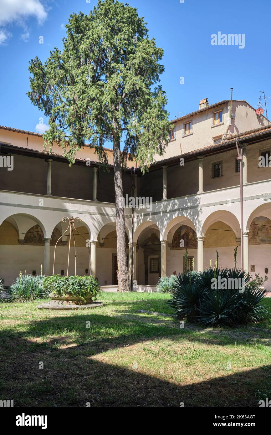 Brancacci Chapel n the Church of Santa Maria del Carmine Florence Italy