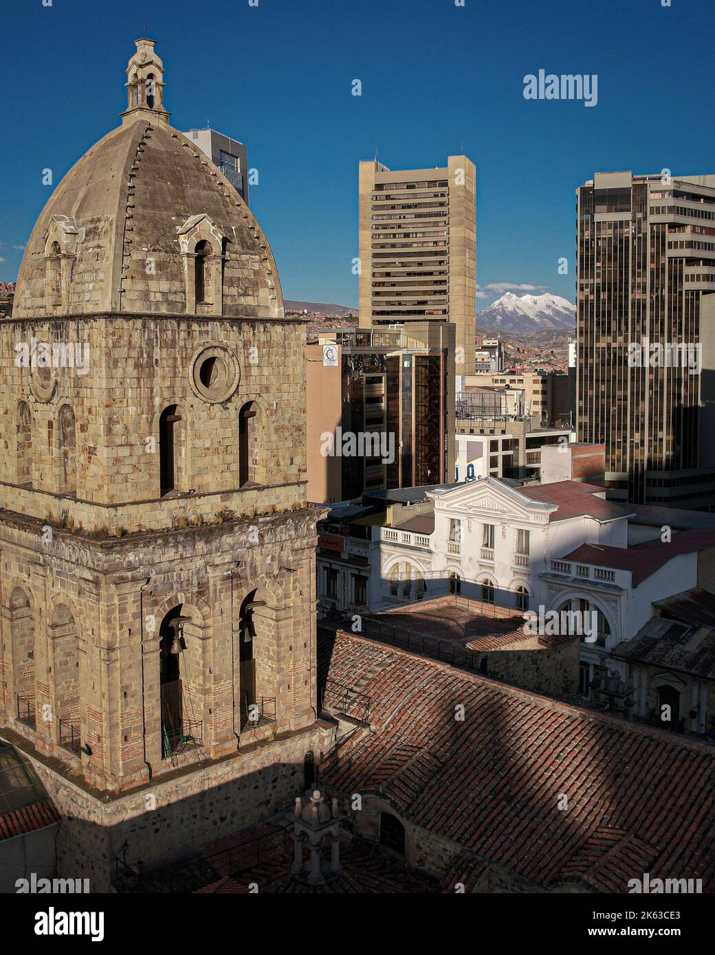 Basilica san francisco la paz hi-res stock photography and images - Alamy