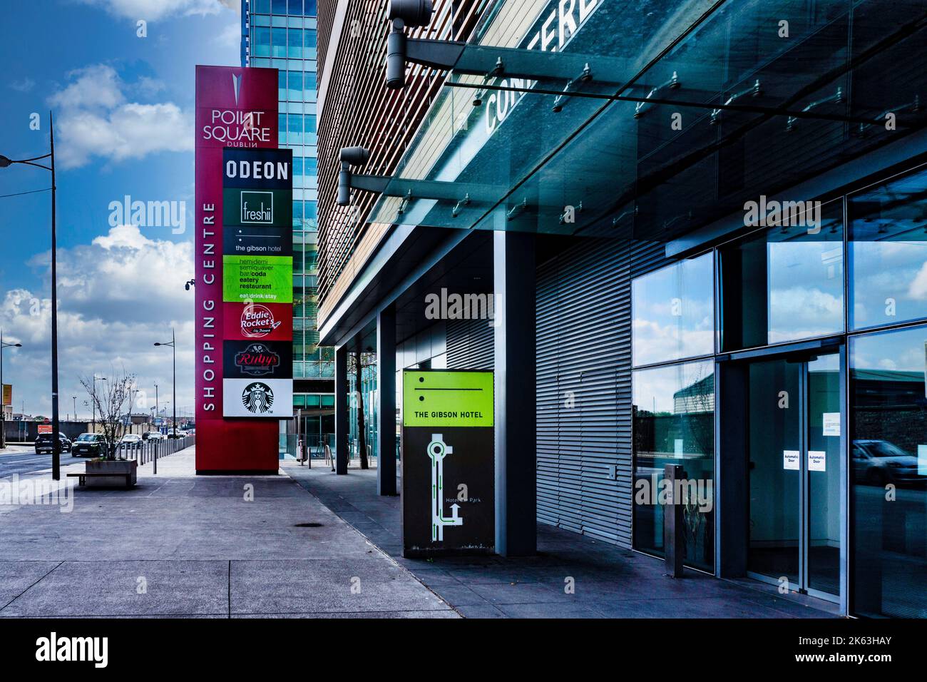 The Point Square Shopping Centre, East Wall, Dublin, Ireland. Stock Photo