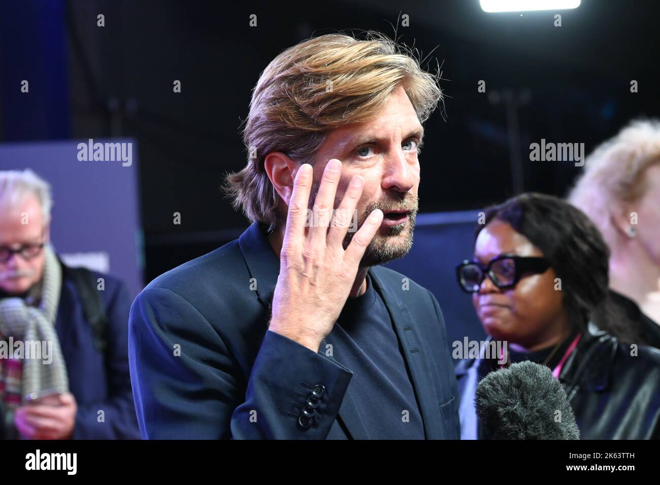 London, UK. 11th Oct, 2022. Ruben Ostlund arrive at the Triangle of