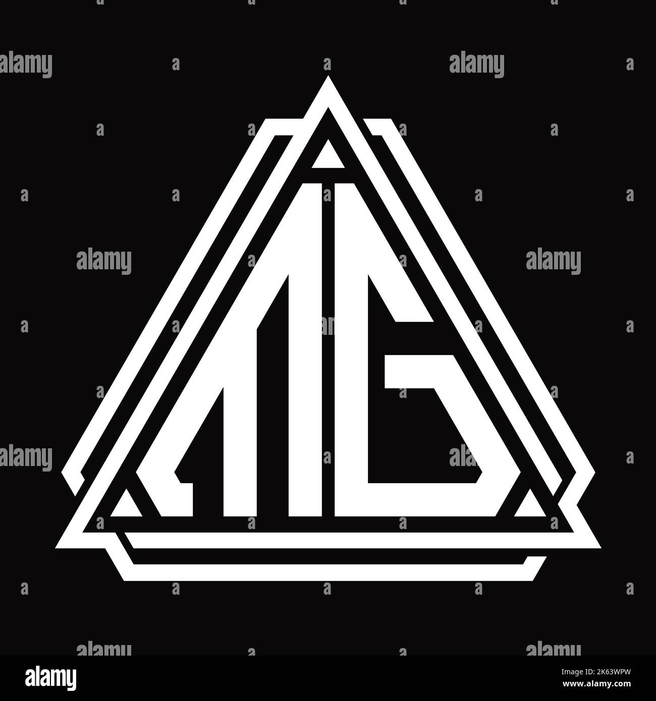 MG Logo monogram drops crown abstract shape vector images design template  Stock Photo - Alamy