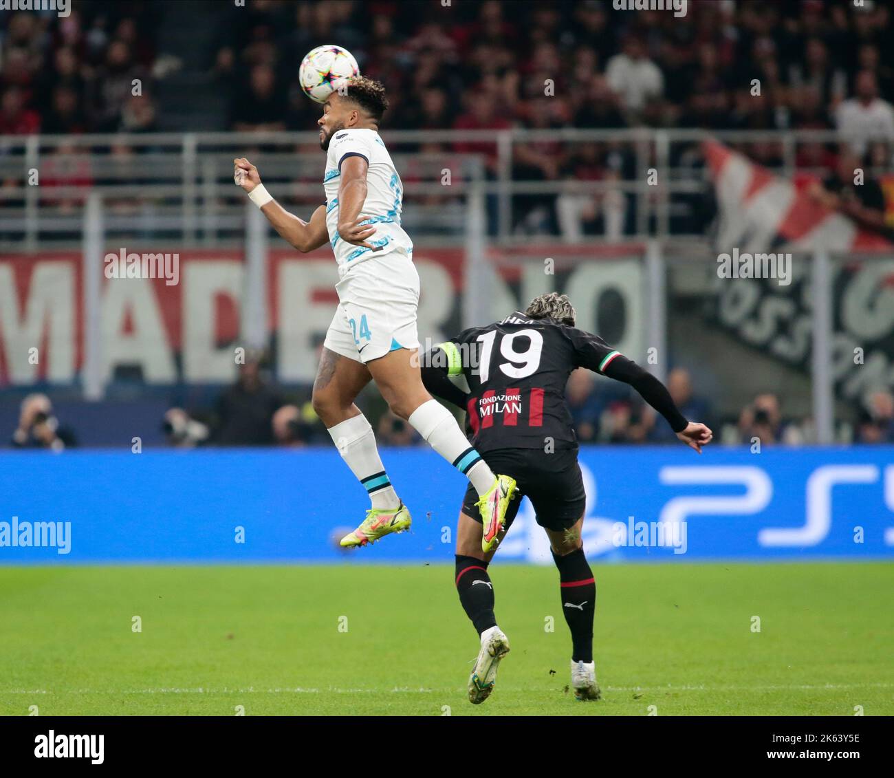 Milan Italy 11th Oct 2022 Reece James Of Chelsea Fc During The UEFA milan-italy-11th-oct-2022-reece-james-of-chelsea-fc-during-the-uefa