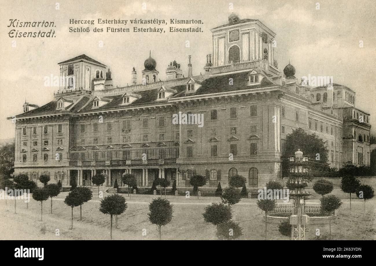 Schloss esterházy austria hi-res stock photography and images - Alamy