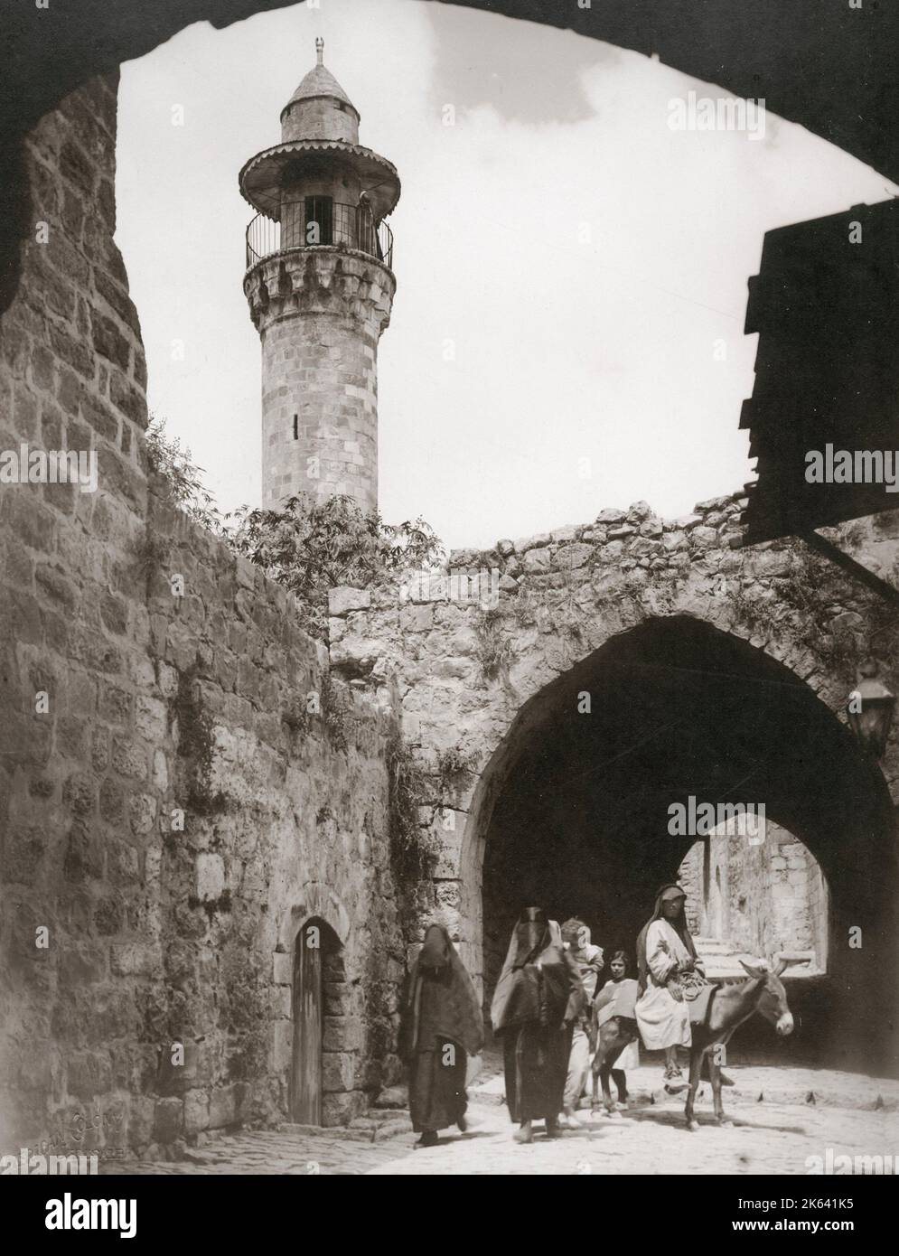 Herod's palace gate jerusalem hi-res stock photography and images - Alamy