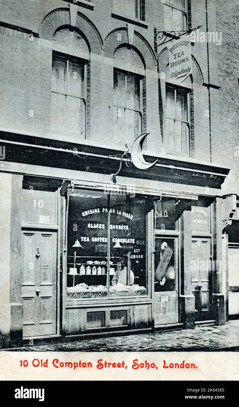 The then 'French Quarter' of London (formerly settled by Huguenots